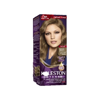 Koleston Hair Color  307-1 - Medium Ash Blonde