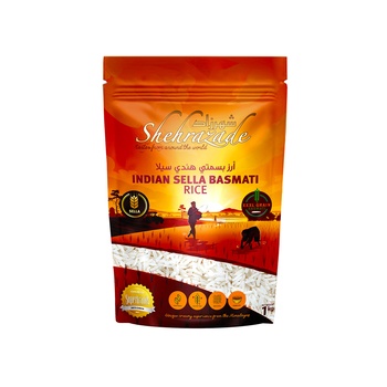 Shehrazade Creamy Sella Indian Basmati Rice 5kg