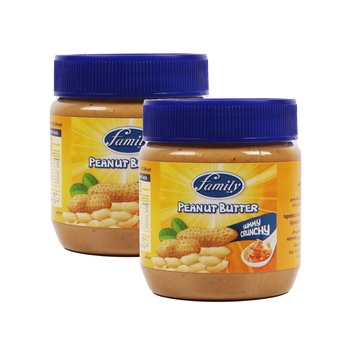 Family Crunchu Peanut Butter 2x510g