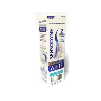Sensodyne Clinical White Enamel Strength Mint Toothpaste 75ml