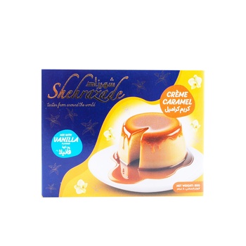Shehrazade Vanilla Flavour Crème Caramel 80g
