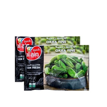 Al Ain Frozen Fine Okra 2x400g