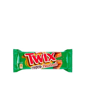 Twix Twin Chocolate Hazelnut Bar 50g