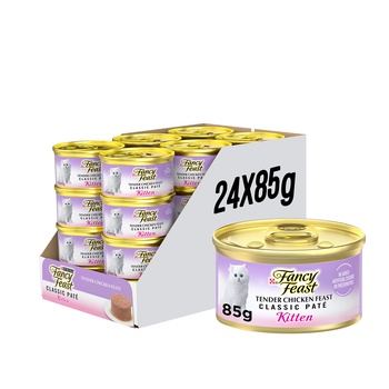 Purina Fancy feast Classic Kitten chicken 24x85g