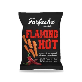 Farfasha Flaming Hot Crunchy Corn Fingers 75g