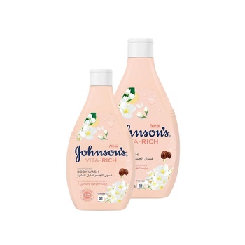 Johnson And Johnson Daily Pamper Body Wash 400ml+250ml Free