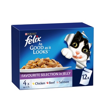 Purina Felix Agail Favorite Selection 12x85g