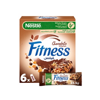 Nestle Fitness Chocolate Cereal Bar 6x23.5g