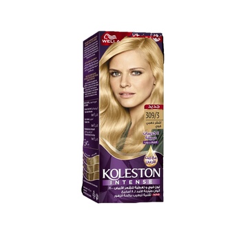 Wella Koleston Ms 309/3 Gold Blonde Hair Color 60ml