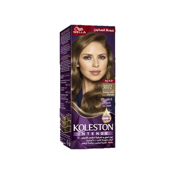 Wella Koleston Ms 307/2 Matt Medium Blonde Hair Color 60ml