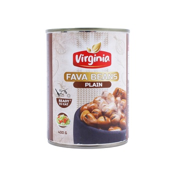 Virginia Fava Beans Plain 400g