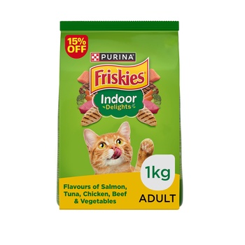 Purina Friskies Indoor Delights 1kg 15%Off