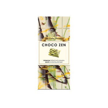 Choco Zen Pistachio Kunafa White Chocolate Bar 100g