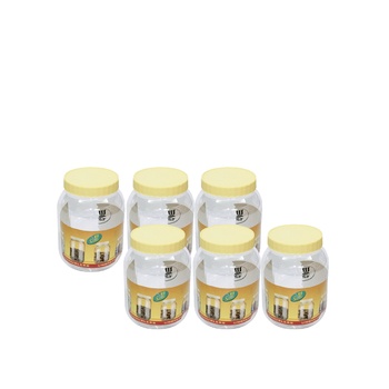 Samar Pet Jar 1000ml Pack of 6
