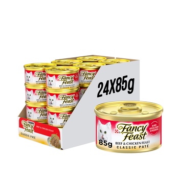 Purina Fancy Feast Classic Beef and Chicken 24x85g