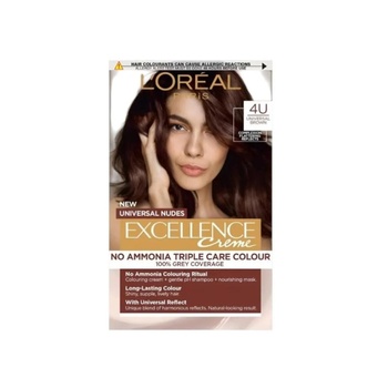 Loreal Excellence Universal Nude Brown 4U 002