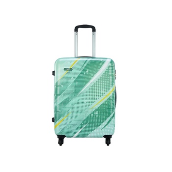 Vip Radiance 75cm Hard 4 Wheel Trolley Green