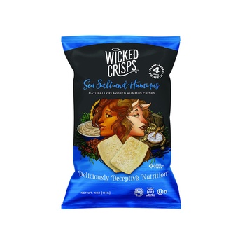 Wicked Crisps Sea Salt And Hummus Crisps 4oz