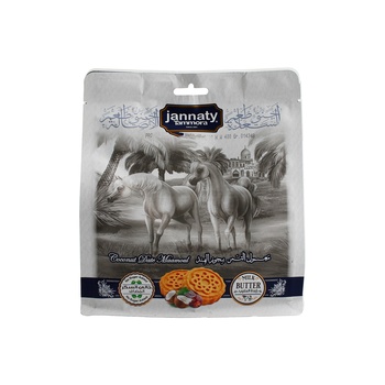 Jannaty No Added Sugar Tammora Coconut Date Maamoul 400g