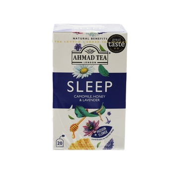 Ahmad Tea Sleep Chamomile Honey & Lavender Tea Bags 20 Pieces