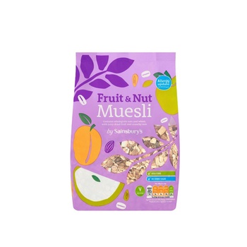 Sainsburys Muesli Fruit And Nut 750g