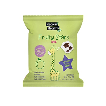 Freakin Healthy Kids Apple Fruity Stars Jellies 21g