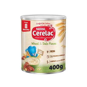 Nestle Cerelac Wheat and Dates 400g
