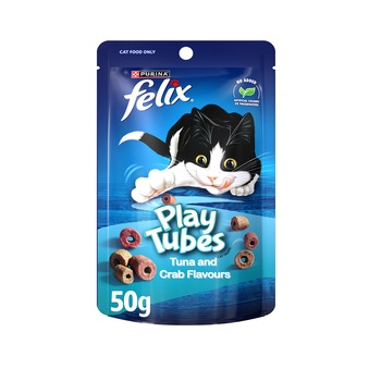 Purina Felix Play Tubes Tuna and Crab 50g
