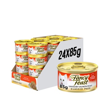 Purina Fancy Feast Classic Salmon 24x85g
