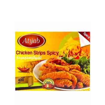 Atyab Chicken Strips Hot 400g
