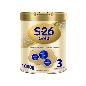 S26 Gold Stage 3 Growing Up Formula From 1-3 Years 1.6kg