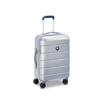 Delsey Lagos 4 Wheel Cabin Trolley Silver