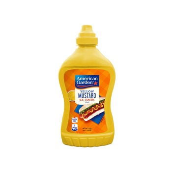 American Garden Yellow Mustard Squeeze 8oz