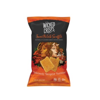 Wicked Crisps Sweet Potato Souffle Sweet Potato Crisps 4oz