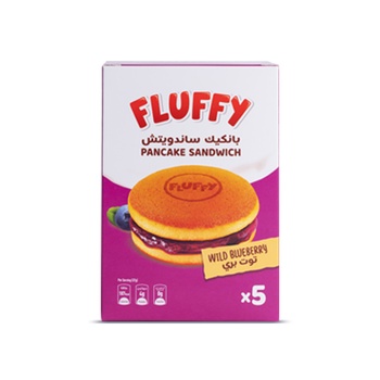 Amalfi Fluffy Pancake Sandwich Strawberry 5x37g