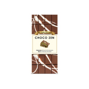 Choco Zen Pistachio Kunafa Milk Chocolate Bar 100g