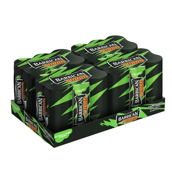 Barbican Turbo Kiwi Lime Flavoured Malt 240ml in Can x 24 Pack