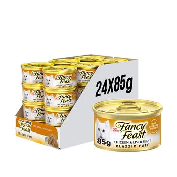 Purina Fancy Feast Classic Chicken and Liver 24x85g