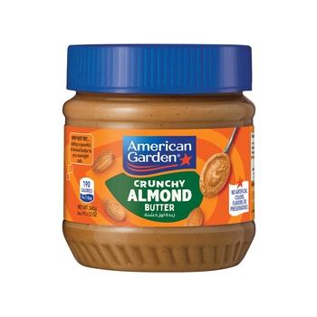 American Garden Almond Butter Crunchy 12oz