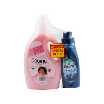 Downy Fabric Softener Dilute Floral Breeze 3 ltr + Fabric Conditioner Valley Dew 700ml