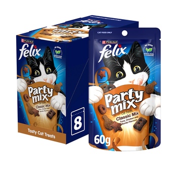 Purina Felix Party Mix Classic Mix 8x60g