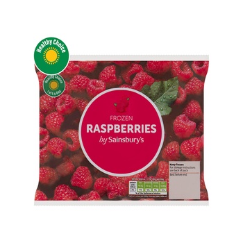 Sainsburys Frozen Raspberries 350g