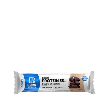 Born Winner Active Double Chocolate Protein Bar 2x30g