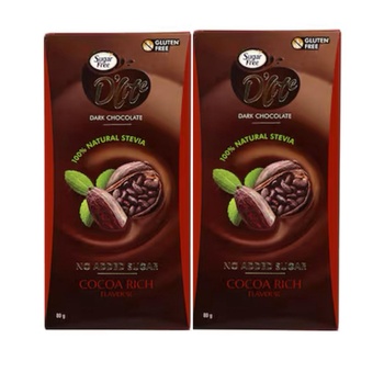 Dlite Sugar Free Chocolate 2x80g