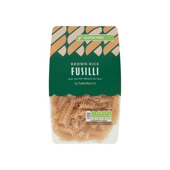 Sainsburys Brown Rice Fusilli 250g