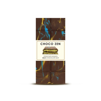 Choco Zen Pista Kunafa Milk Chocolate Bar 190g