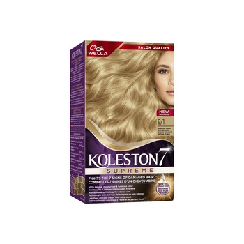 Wellaflex 9/1 Light Ash Blonde Hair Color
