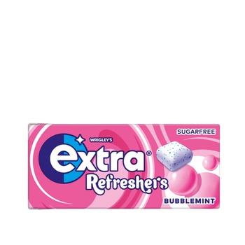 Extra Refreshers Sugarfree Bubblemint Flavor Gum 15.6g