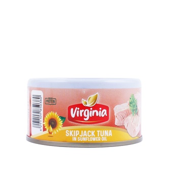 Virginia Skip Jack Tuna In Sunflower Oil 170g