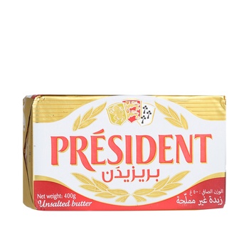 President Unsalted Butter 400g